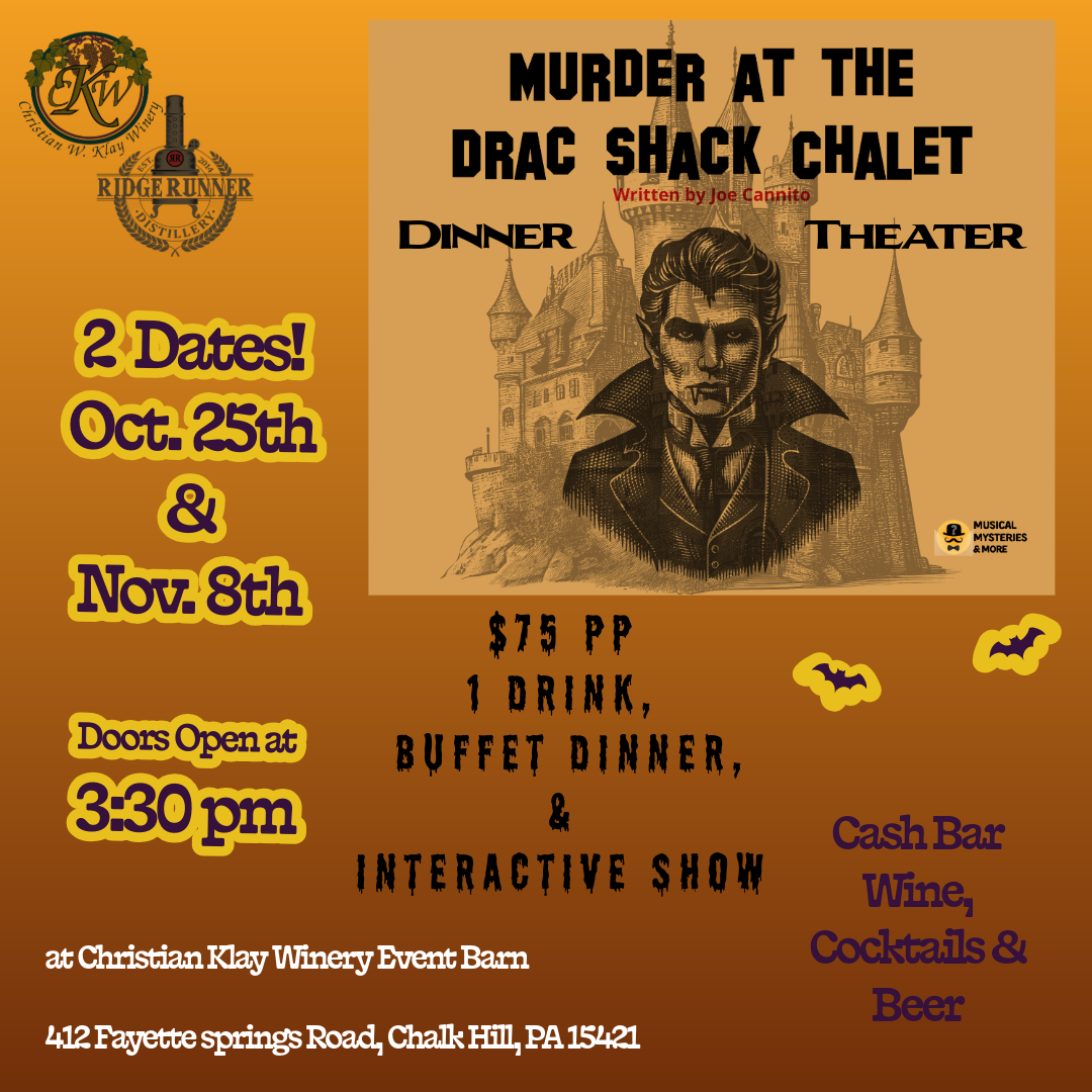 Murder Mystery Dinner Theater at Christian Klay Winery